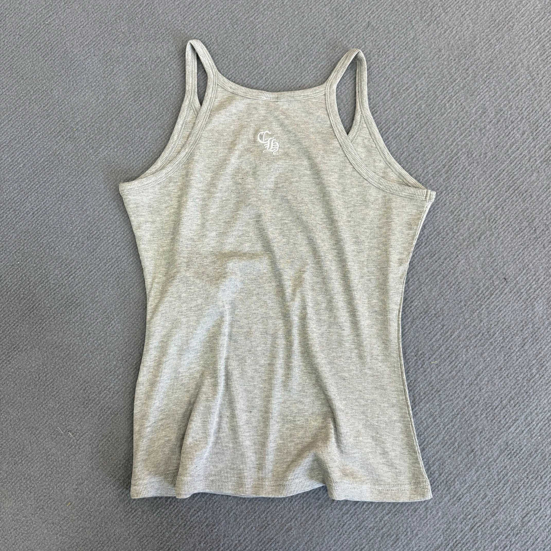 Chrome Hearts waffle embroidery slim fit women's vest