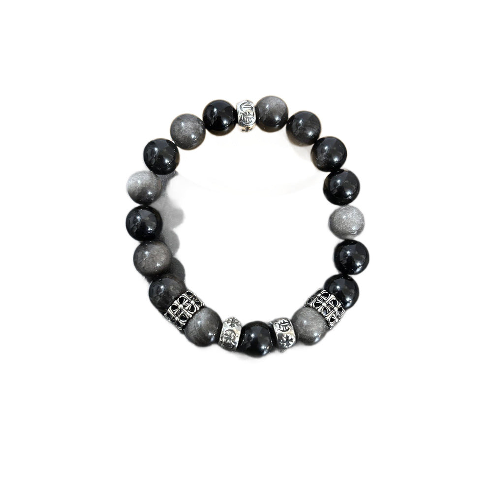 Chrome Hearts Vintage Cross Artistic Bracelet