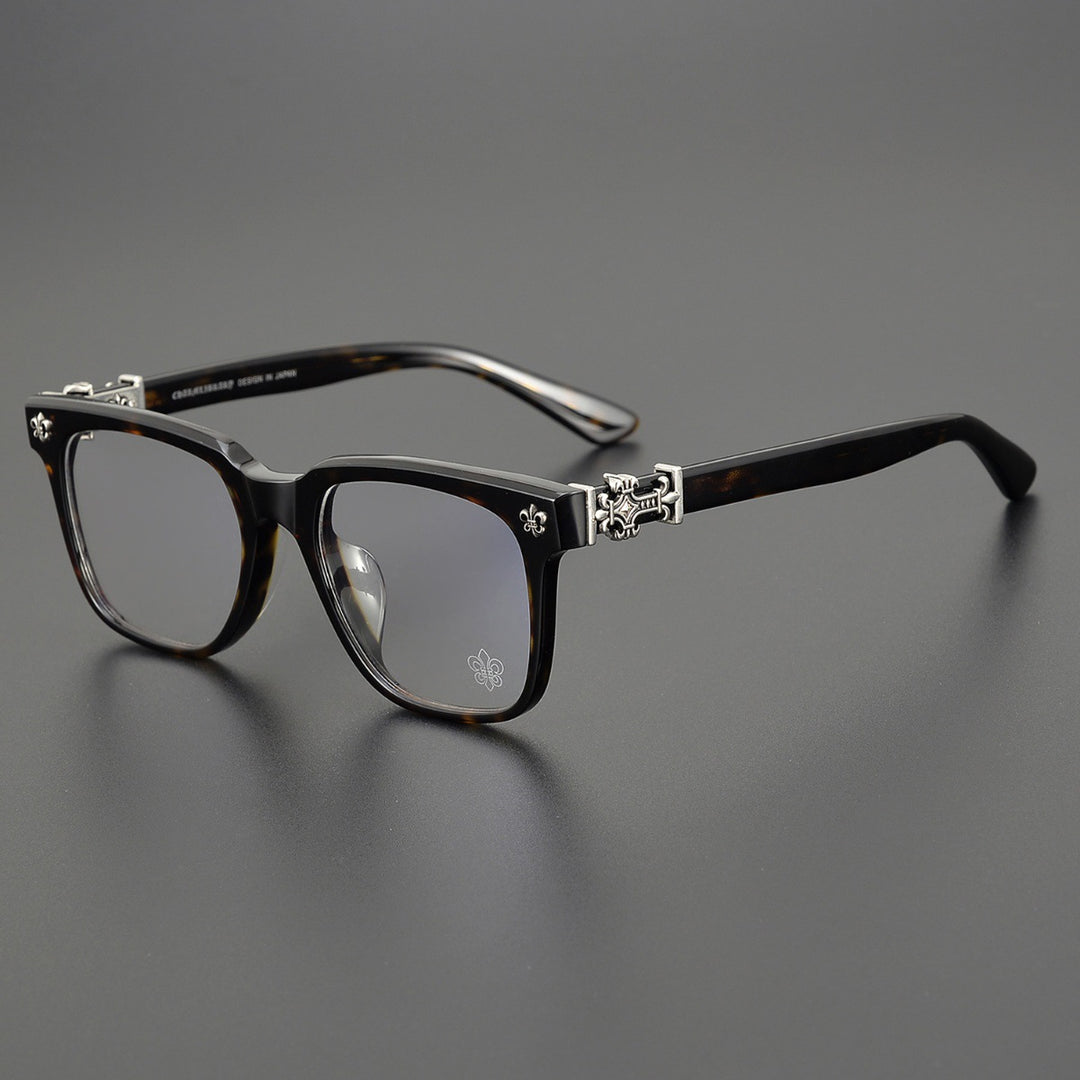 Chrome Hearts Large Square-Frame Acetate Glasses