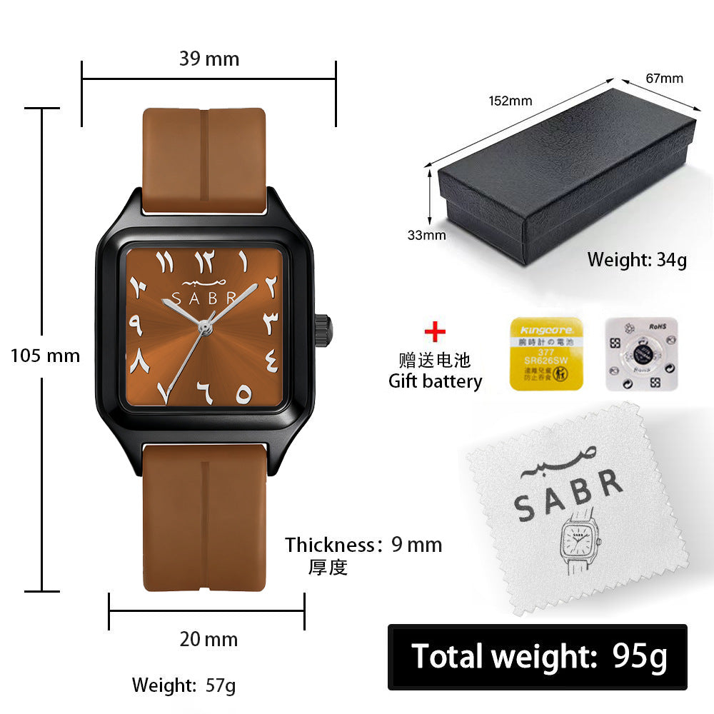 Stylish Waterproof Wristwatch with Calendar