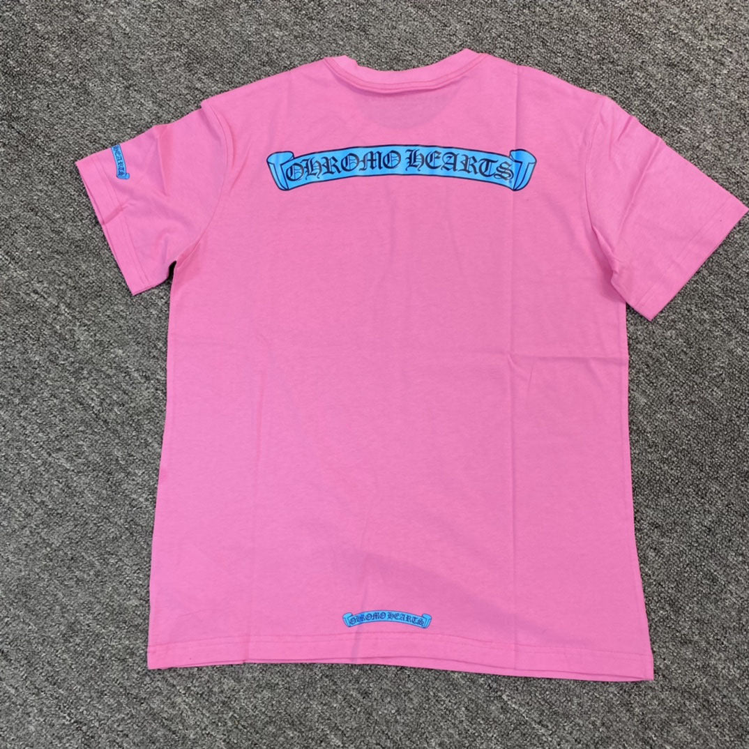 Chrome Hearts dopamine letter print short-sleeved T-shirt
