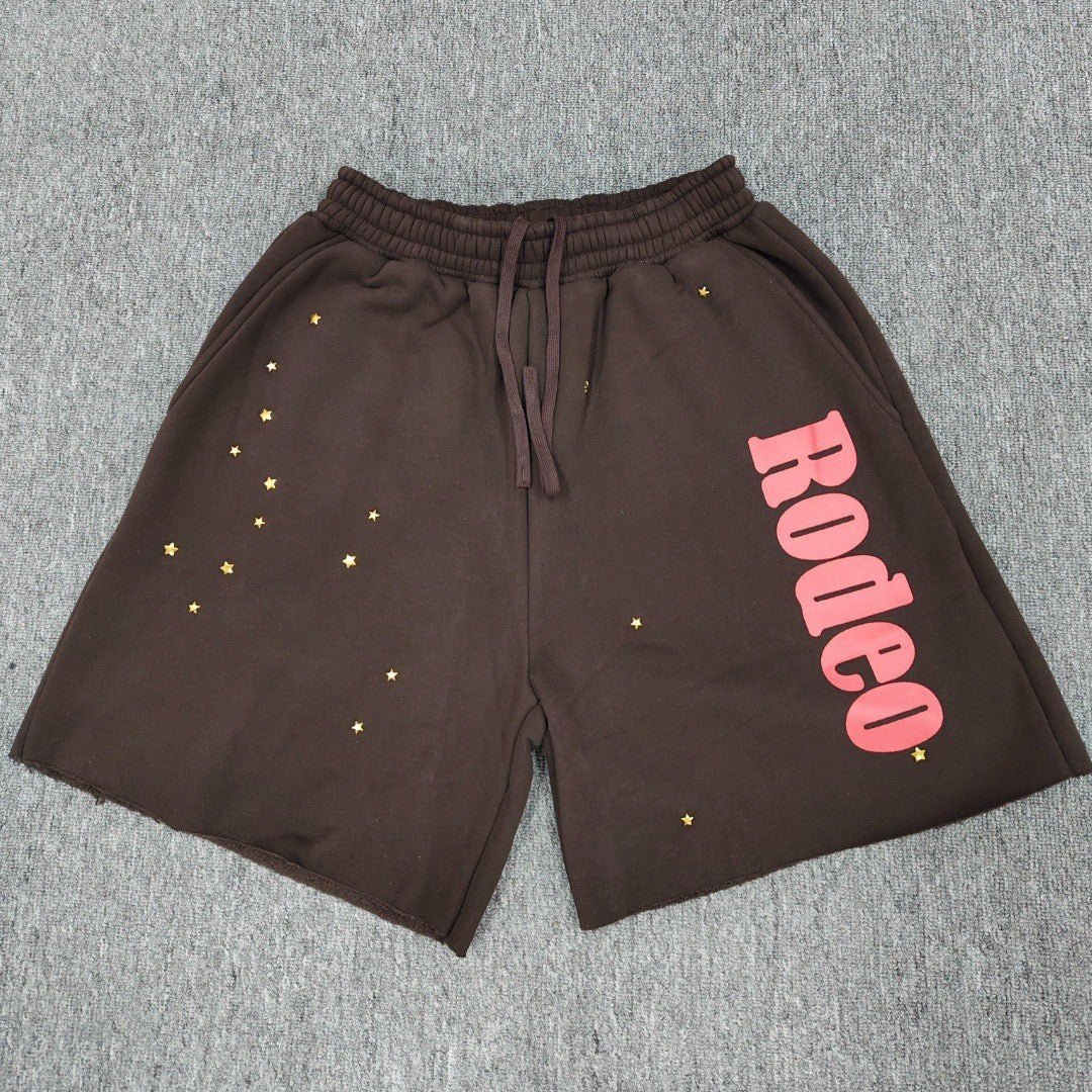 Sp5der retro drawstring basketball shorts