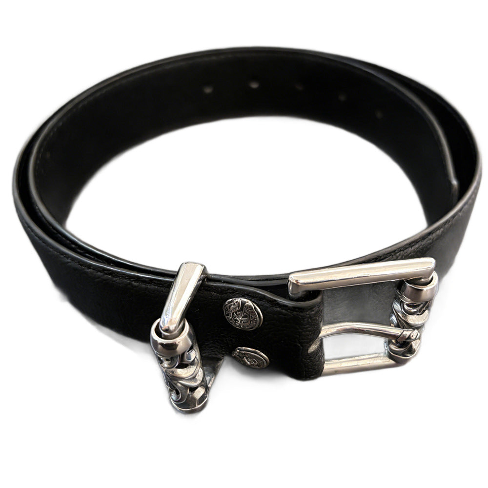 Chrome Hearts Retro Cross Buckle Belt