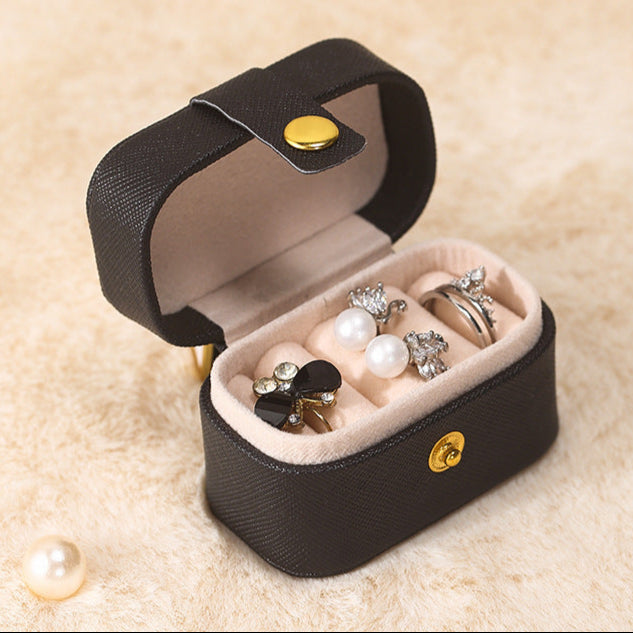 travel jewelry case Mini Ring and Earring Box