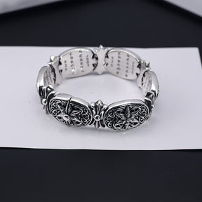 chrome hearts six-pointed star domineering bracelet