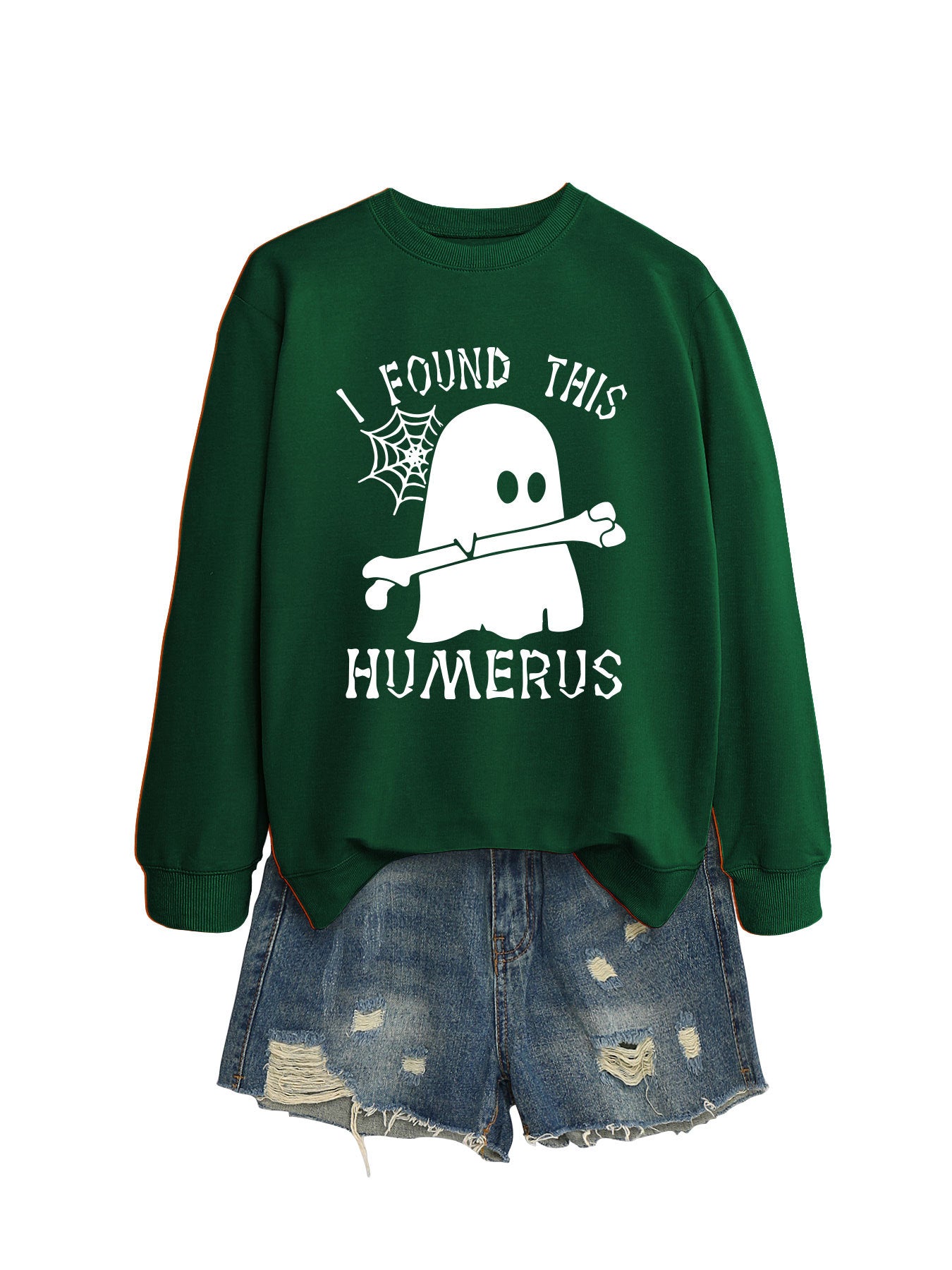 I FOUND THIS HUMERUS round neck sweatshirt