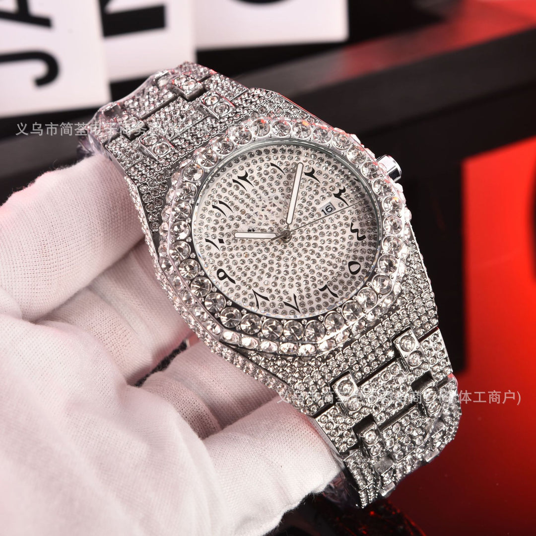 AP Full-Diamond Quartz Watch