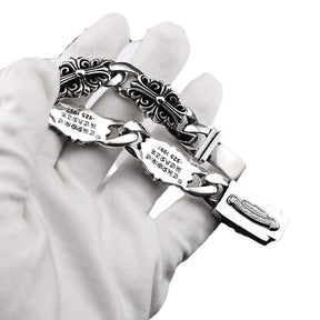 chrome hearts six-pointed star domineering bracelet