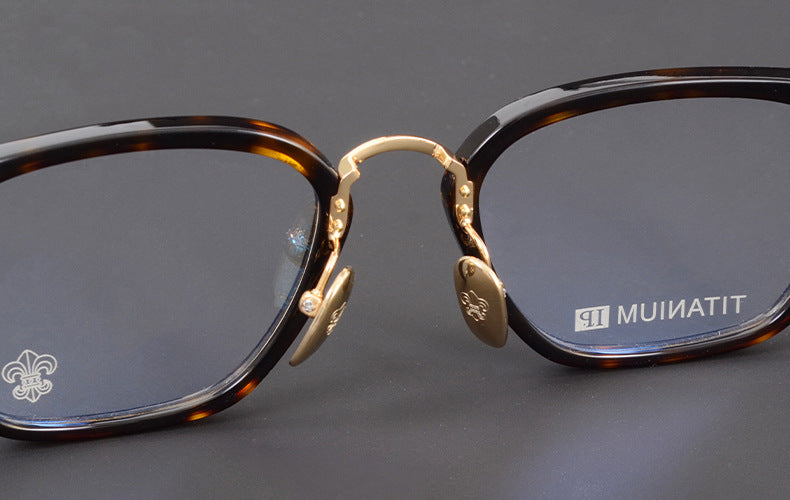 Chrome Hearts Premium Distinctive Full-Rim Eyeglasses