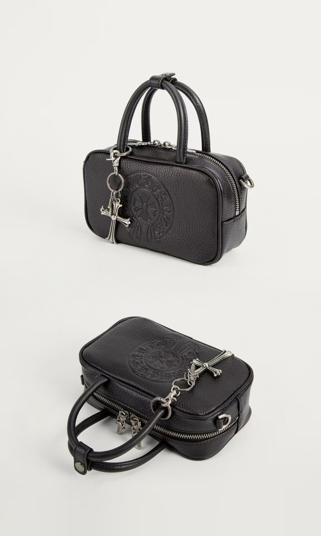 Chrome Hearts Cross PU Handbag