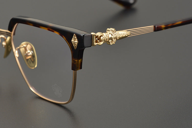 Chrome Hearts Dagger Cross Full Rim Glasses