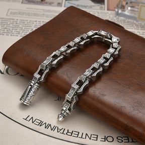 Water ripple irregular domineering bracelet