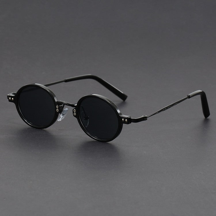 Japanese-style craftsmanship small round sunglasses