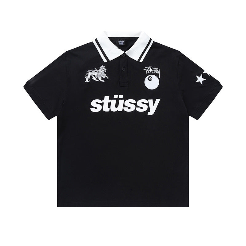 BAPE loose fit short-sleeved letter print t-shirt