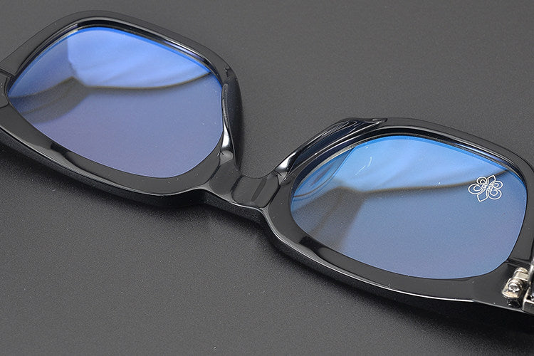 Chrome Hearts carved snake logo glasses