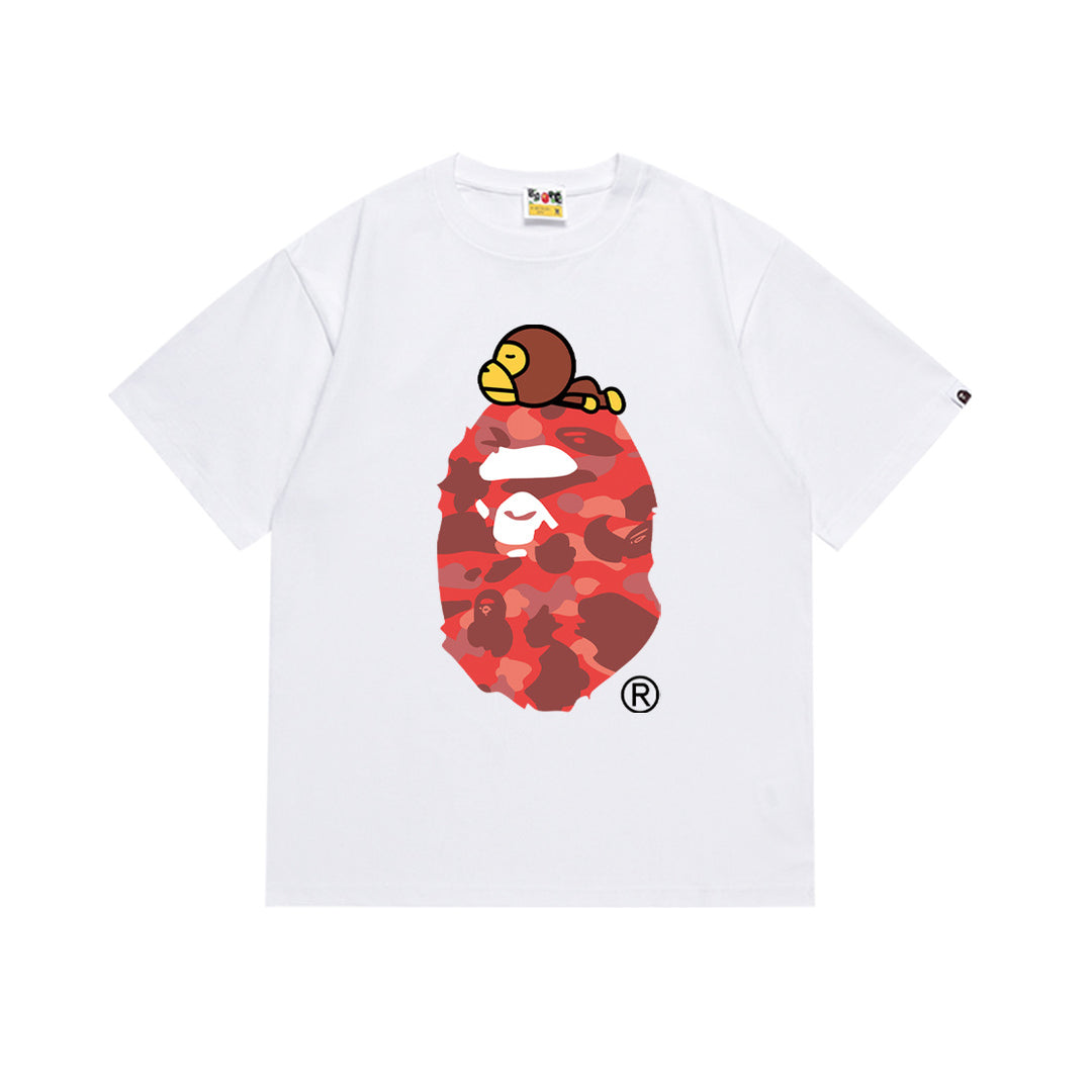 BAPE Summer Ape Head Camouflage Short-Sleeve T-Shirt