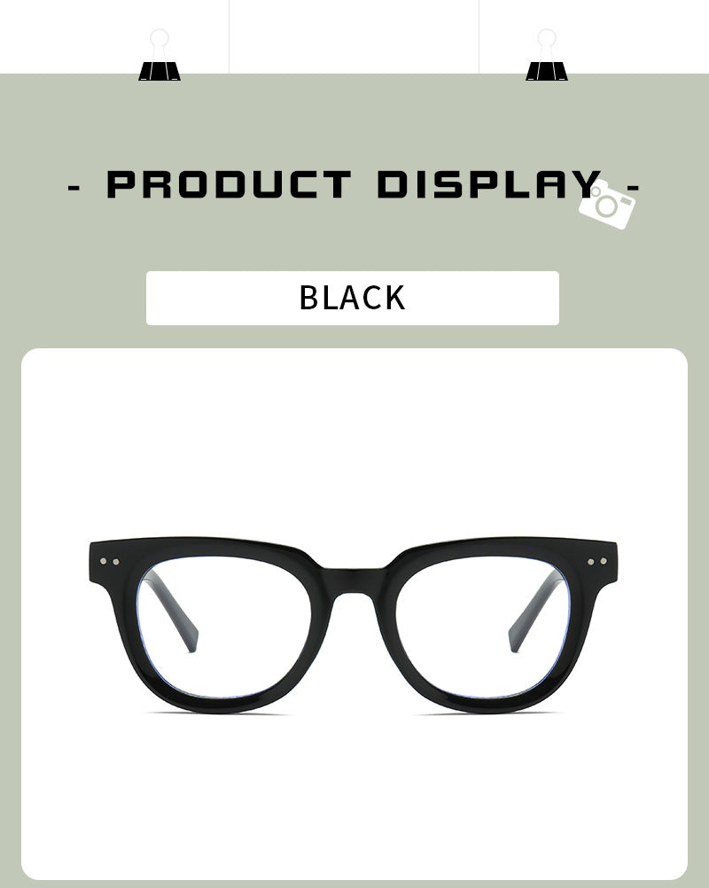 Classic Retro Thick-Frame TR90 Glasses