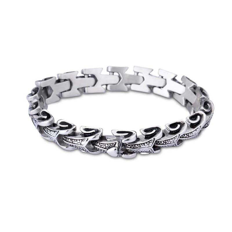 Dragon Bone Stainless Steel Bracelet