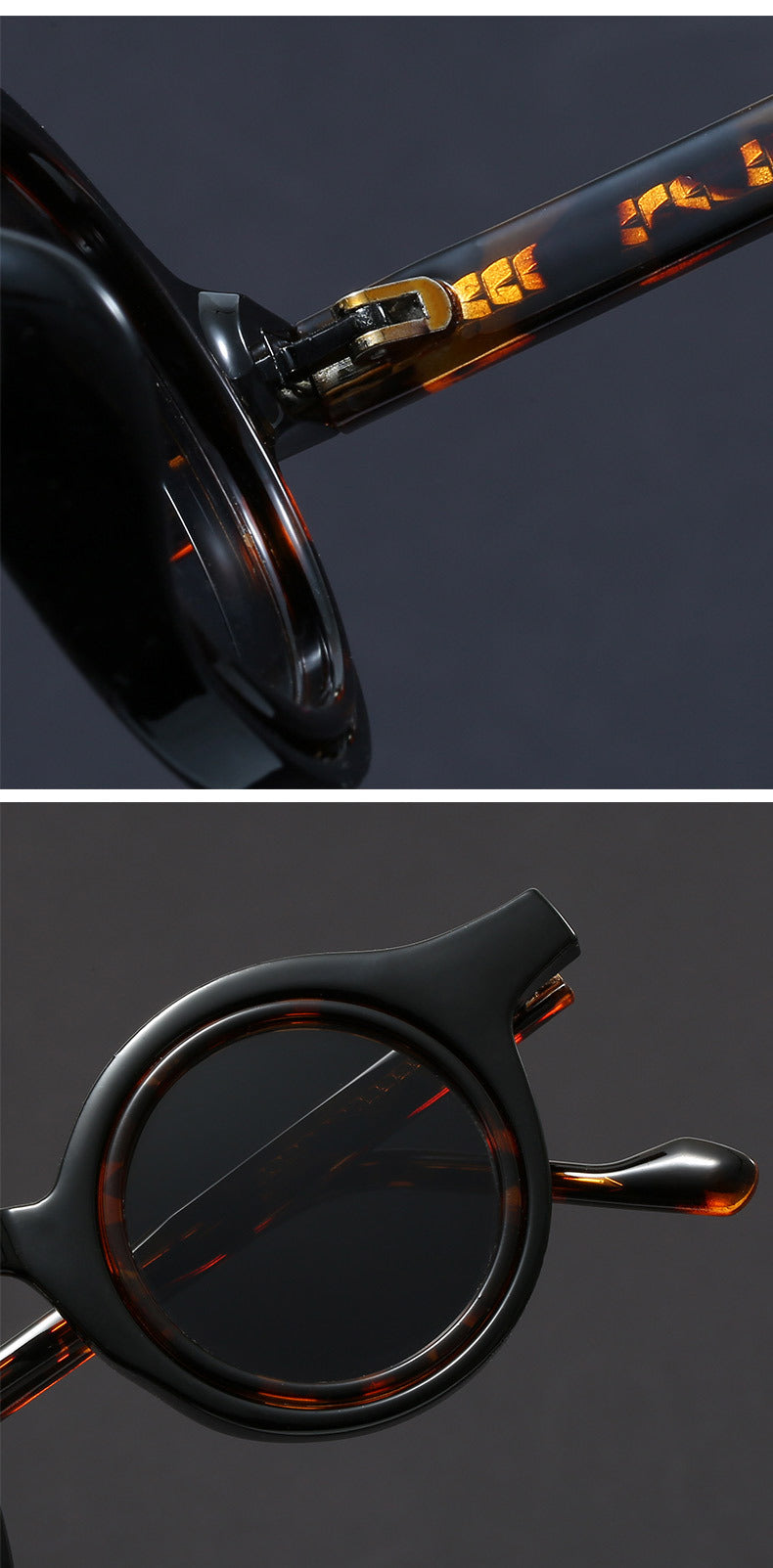 Retro mini small round sunglasses