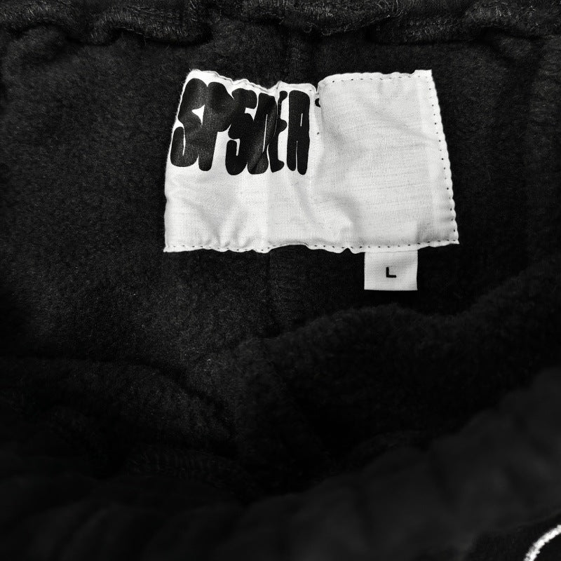 Sp5der retro drawstring basketball shorts