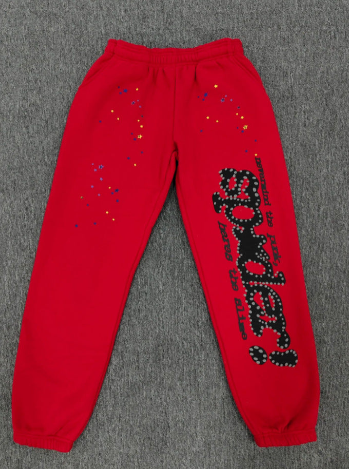 Hoodie 555555 Sp5der sweatpants and sweatshirt