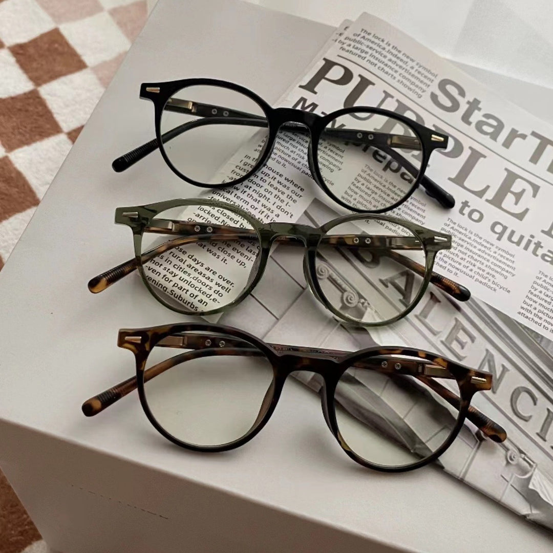 Boston Style Rivet Details Prescription Glasses