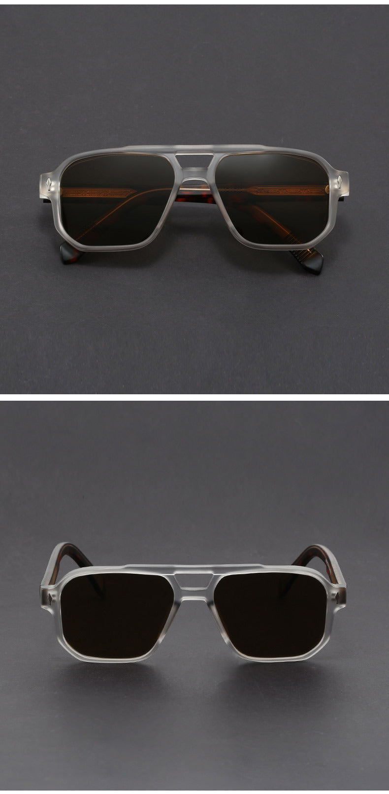 Large Frame Aviator Sunglasses