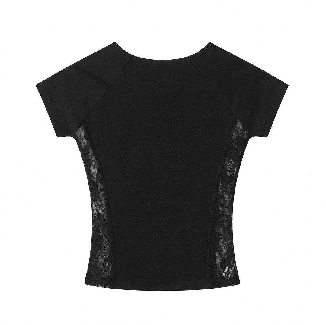 Chrome Hearts Solid Color Slim Fit Short-Sleeve T-Shirt