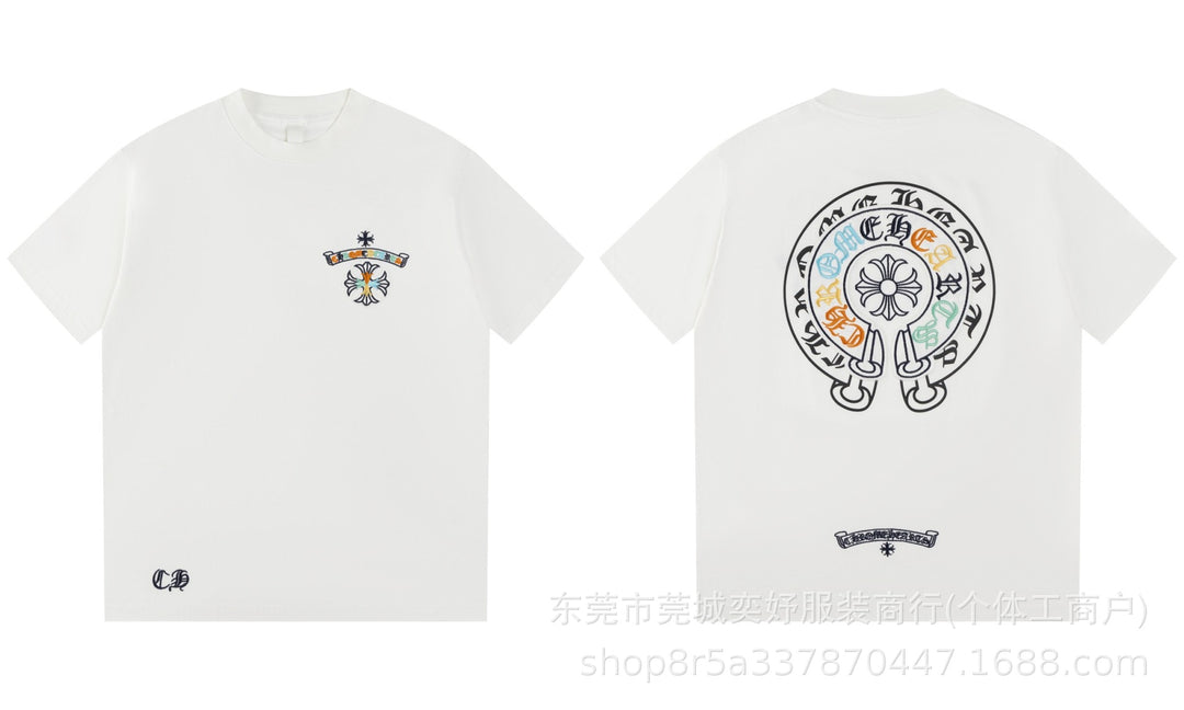 Chrome Hearts Sanskrit Print Short-Sleeve T-Shirt
