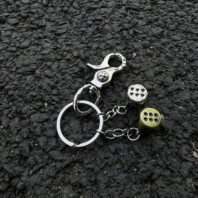 chrome hearts keychain Eight Ball