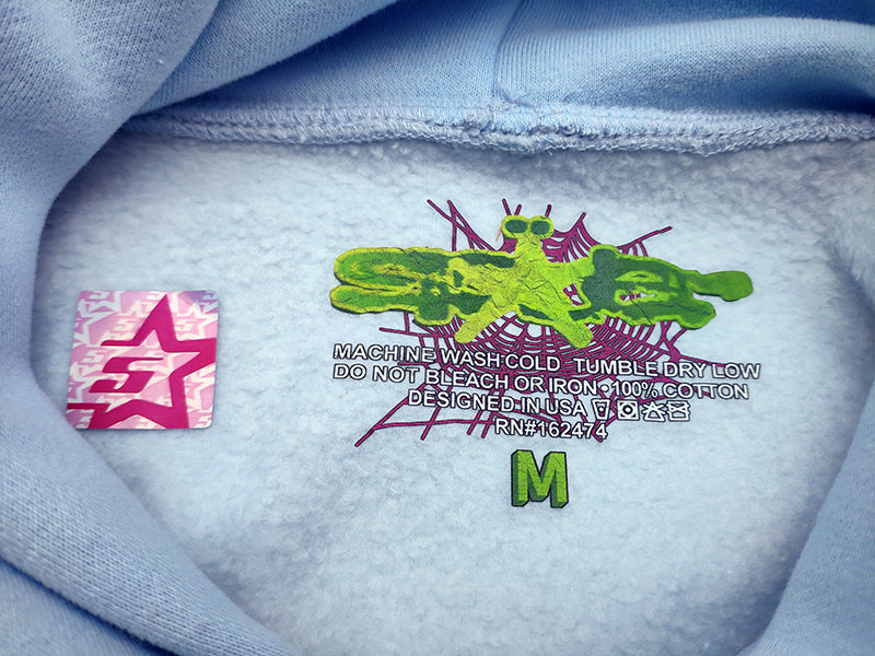 Hoodie 555555 Sp5der sweatpants and sweatshirt