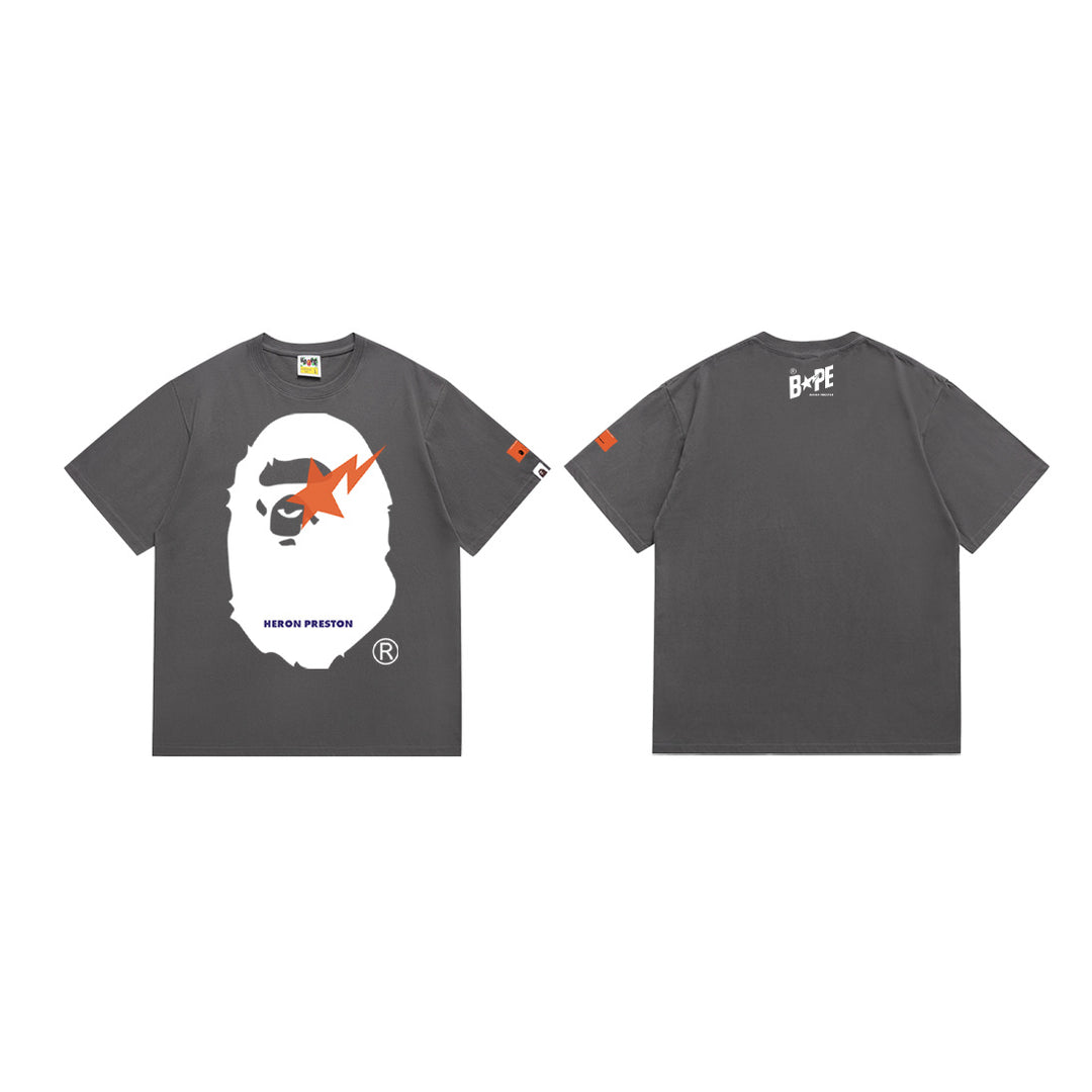 BAPE Summer Camouflage Ape Head Short-Sleeve T-Shirt