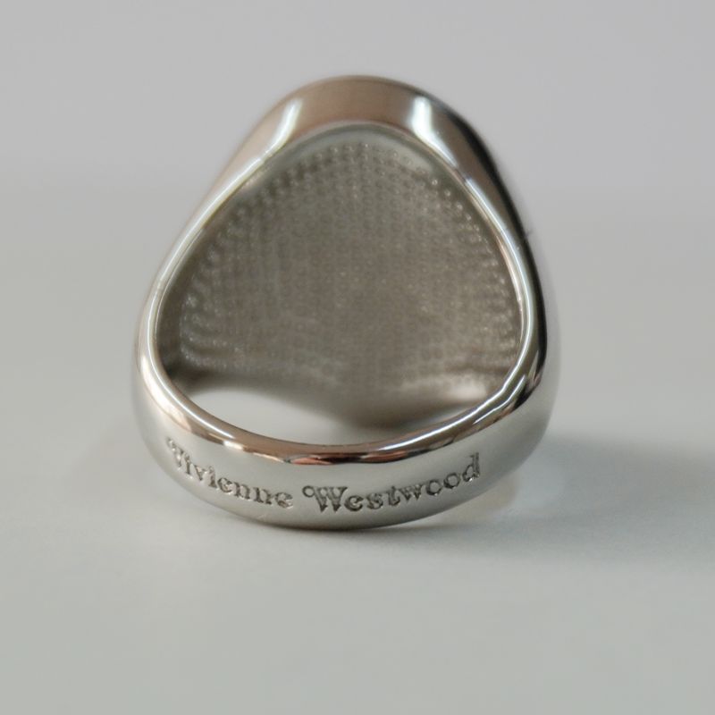 Concave Planet Oval Ring