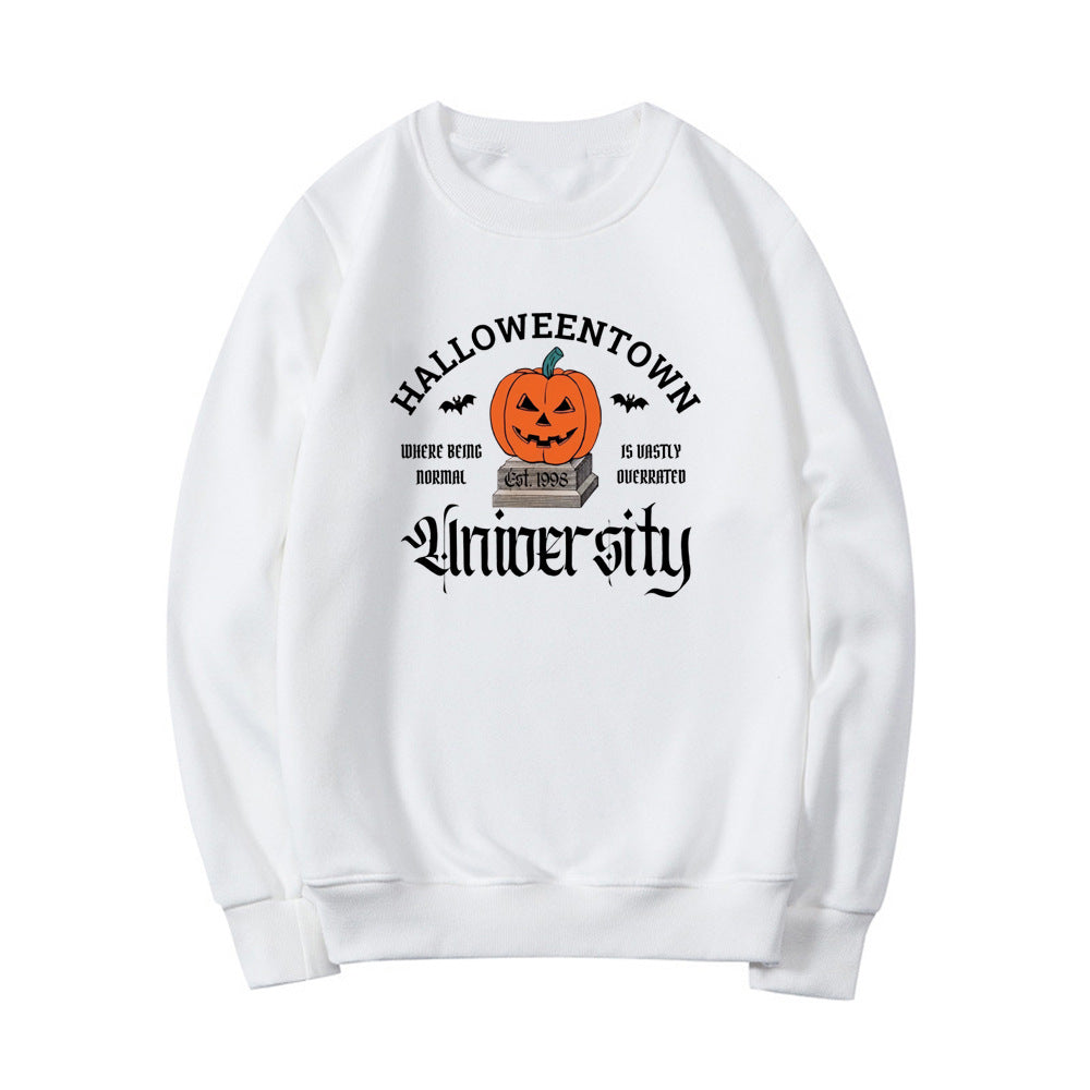 Halloween evil pumpkin head sweatshirt