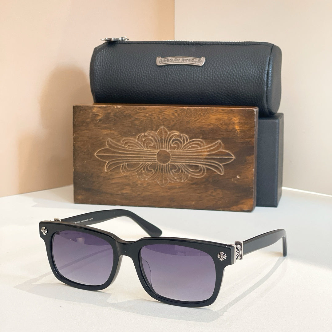 Chrome Hearts Square Frame Fashion Sunglasses
