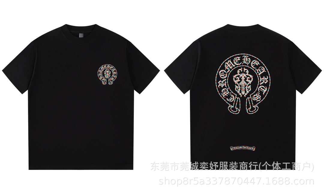 Chrome Hearts Sanskrit Print Short-Sleeve T-Shirt