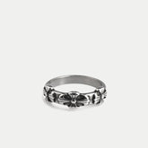 Chrome Hearts Cross Flower Forever Couple Rings