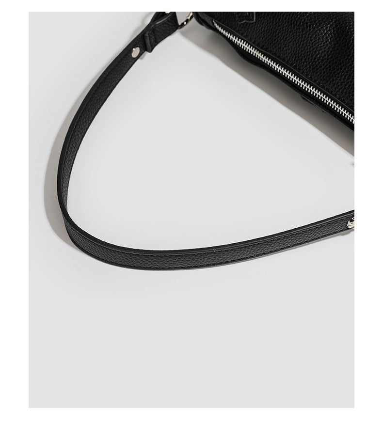 Chrome Hearts Sword Embroidered Cross Shoulder Bag