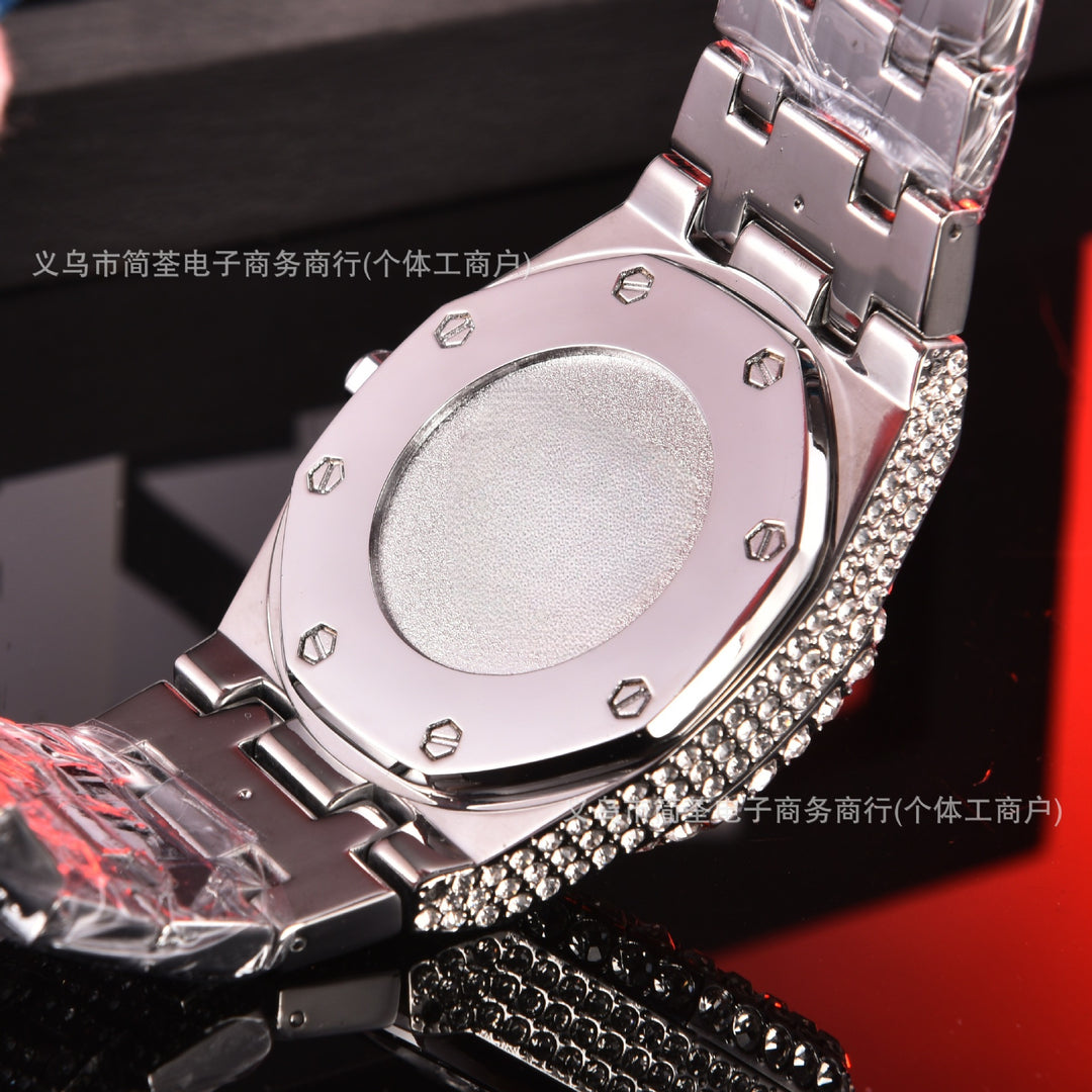 AP Full-Diamond Quartz Watch