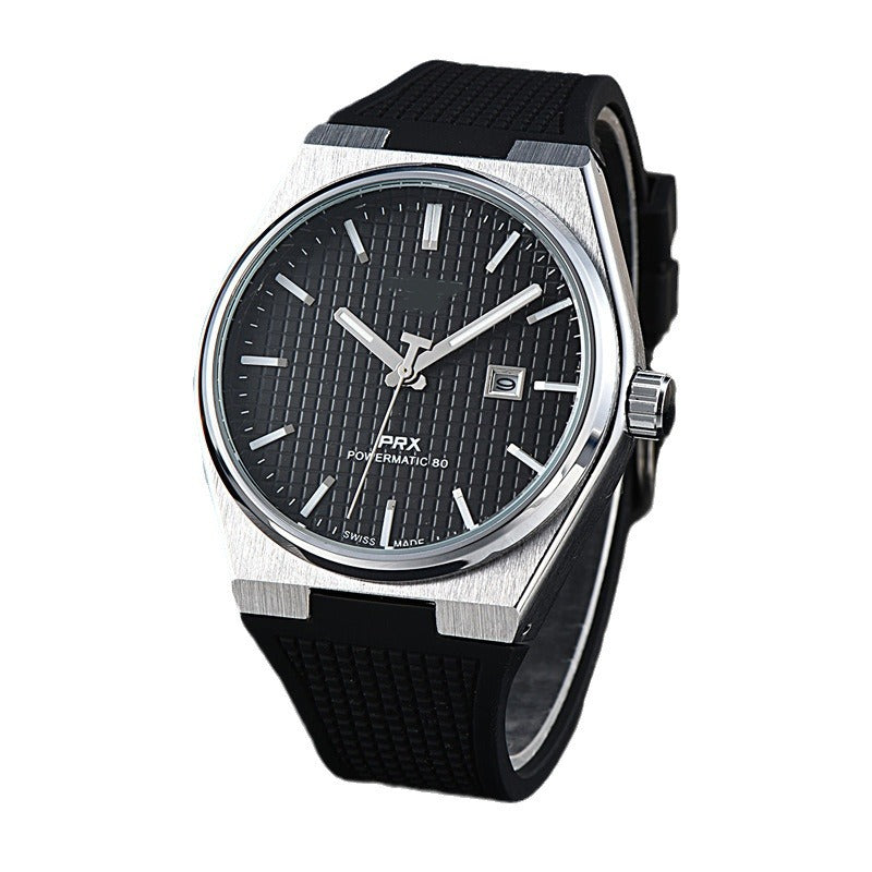 Simple and Generous Checkered Dial Colorful Watch