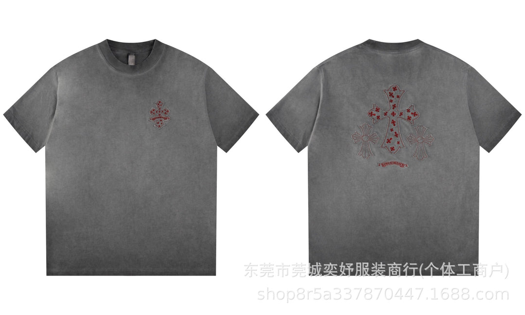 Chrome Hearts Sanskrit Print Short-Sleeve T-Shirt