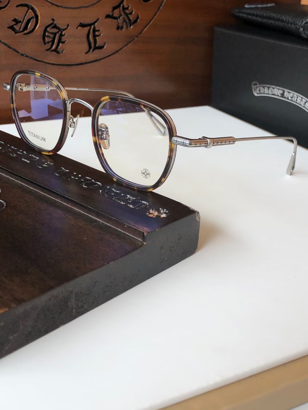 Chrome Hearts thin framed lightweight and artistic glasses