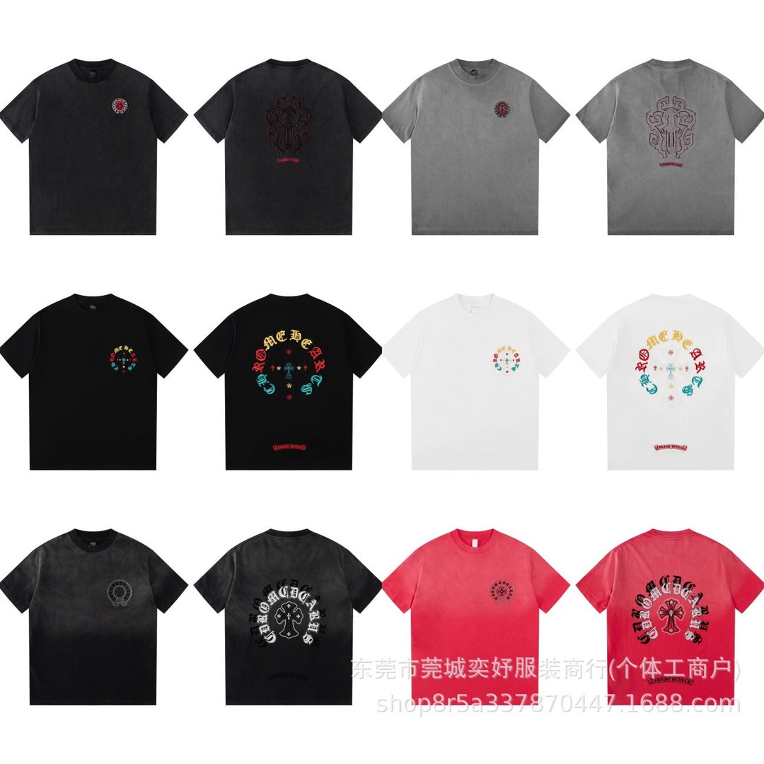 Chrome Hearts Sanskrit Print Short-Sleeve T-Shirt