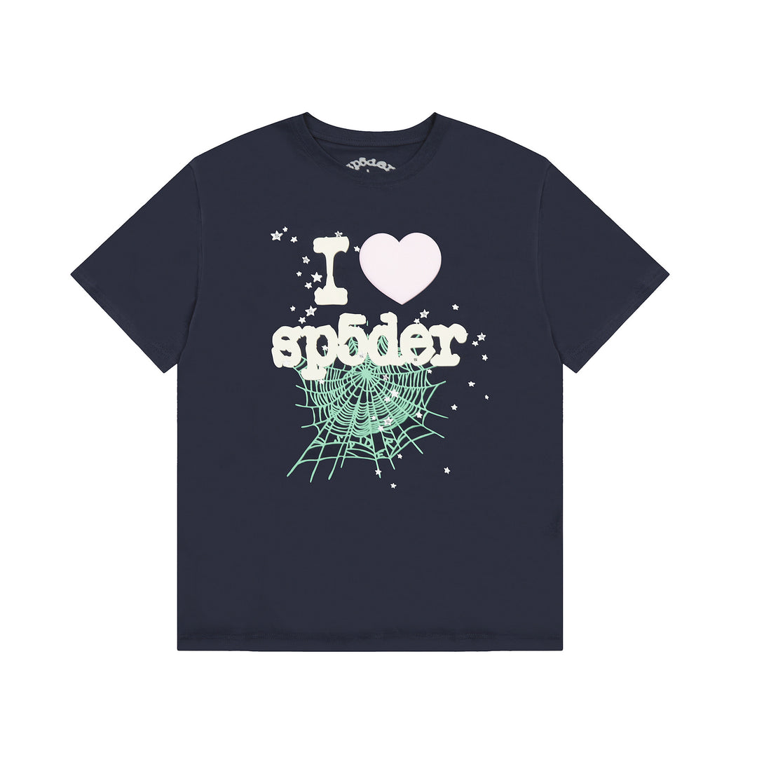 Sp5der Foam Letter 555 Short-Sleeve T-Shirt