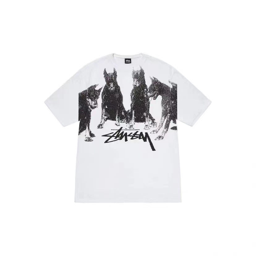 Stussy Classic Basic Loose Fit Short-Sleeve T-Sleeve