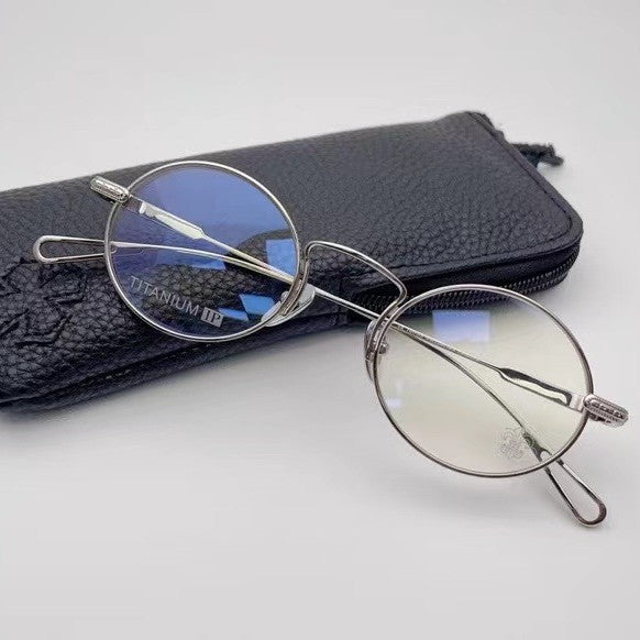 Chrome Hearts Dark Aesthetic Metal Optical Glasses