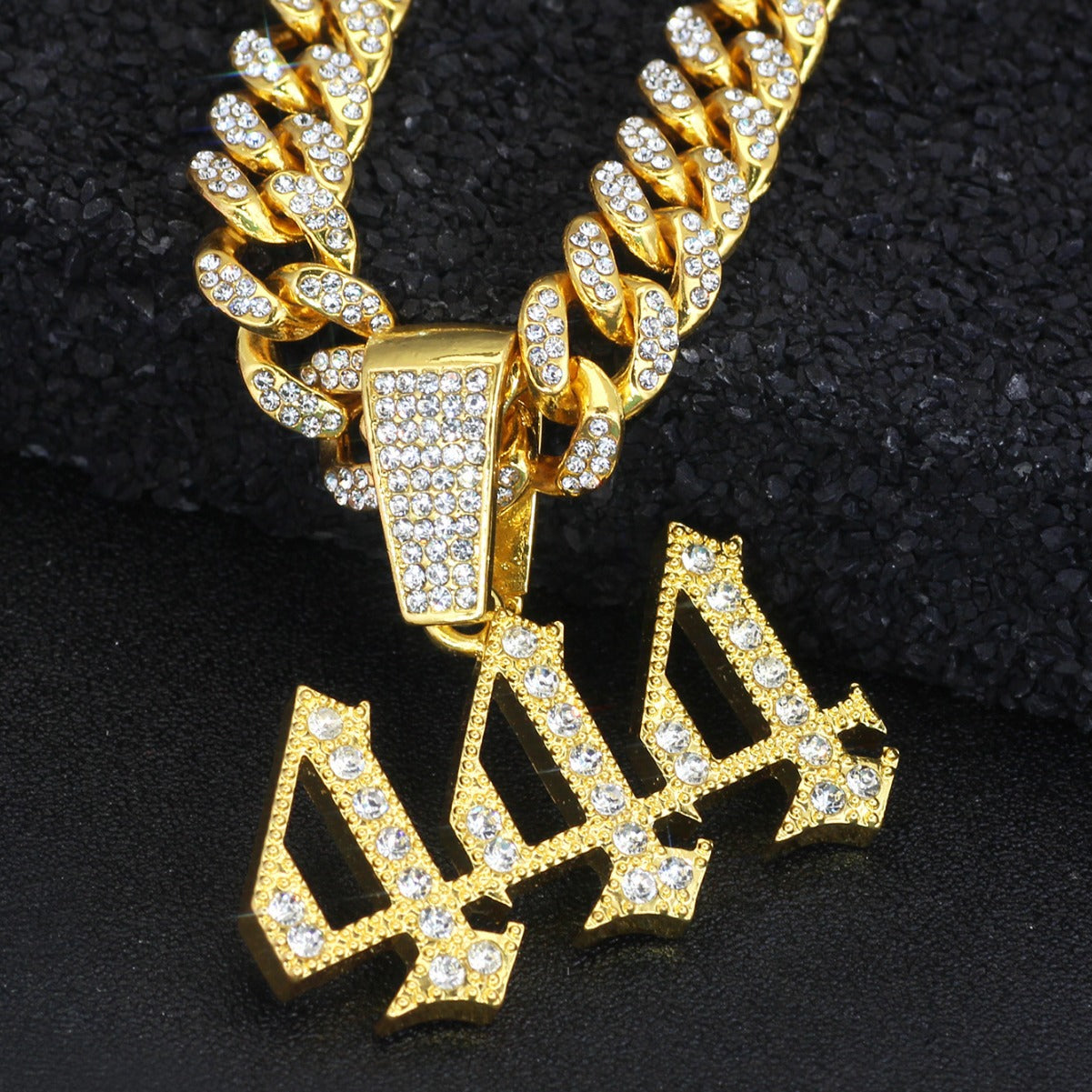 Diamond 444 necklace