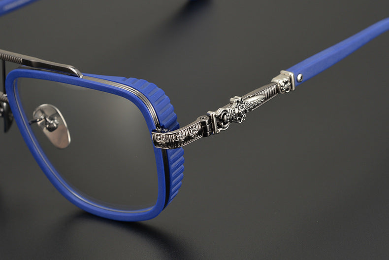 Chrome Hearts Double-Bridge Eyewear with Premium Engraving