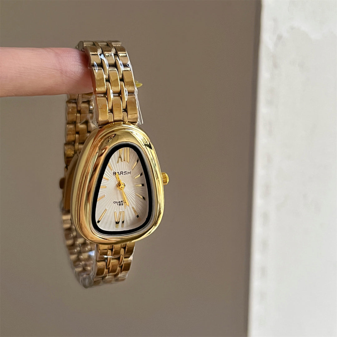 Snake-Head Steel-Band Quartz Watch