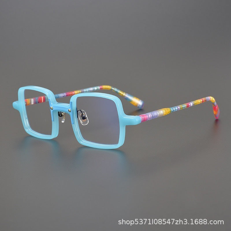 Retro Square Large Frame Glasses